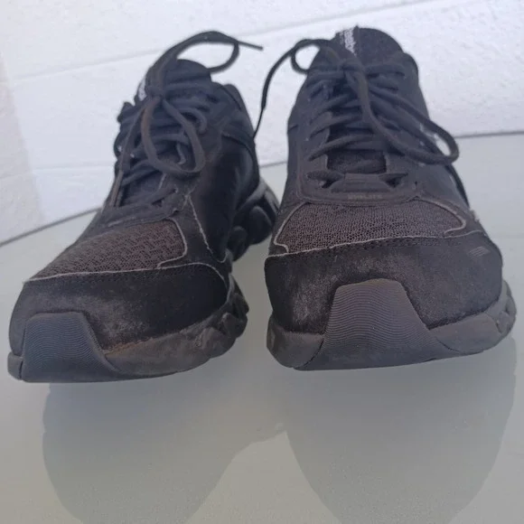 Reebok ZigLite Mens Running Shoes Size 9.5 Black ZigTech V46946 Sneaker - Picture 6 of 11